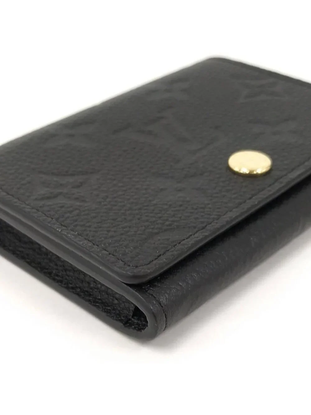 Louis Vuitton Envelope Calto Visit Card Case Monogram Empreinte Noir